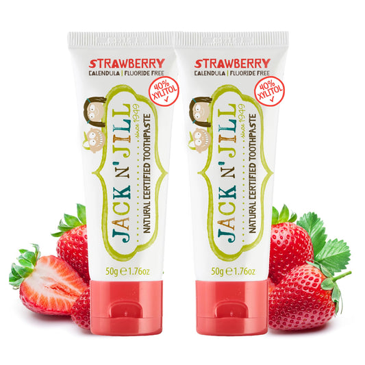 Jack n' Jill, Natural Certified Toothpaste, 1.76 oz (50 g) - Bubs Universe
