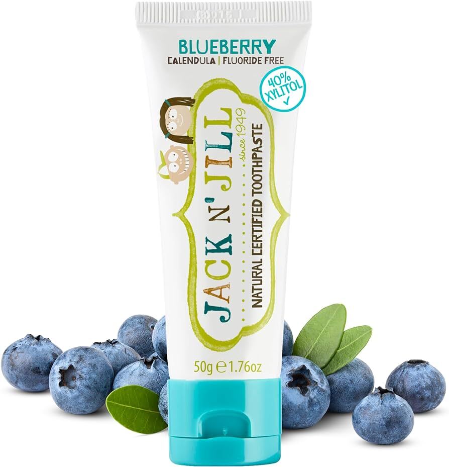 Jack n' Jill, Natural Certified Toothpaste, 1.76 oz (50 g) - Bubs Universe
