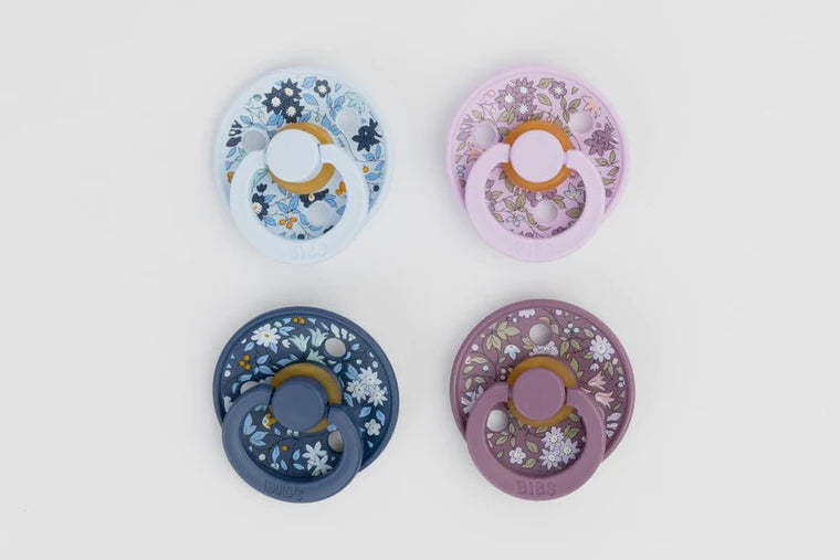 BIBS Liberty, Chamomile Lawn/Violet Sky, S2 (2pk)