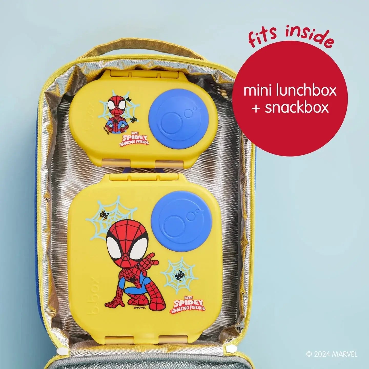NEW Marvel Spidey by b.box - Flexi Insulated Lunchbag - Bubs Universe