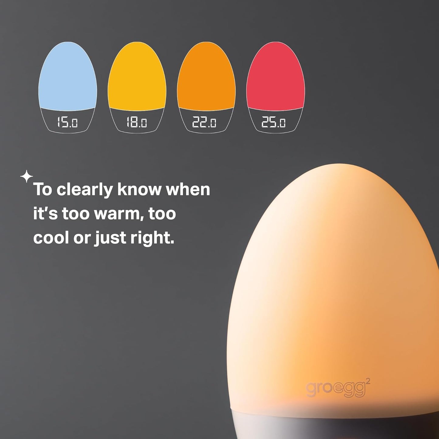 Night Light Grow Egg - Bubs Universe