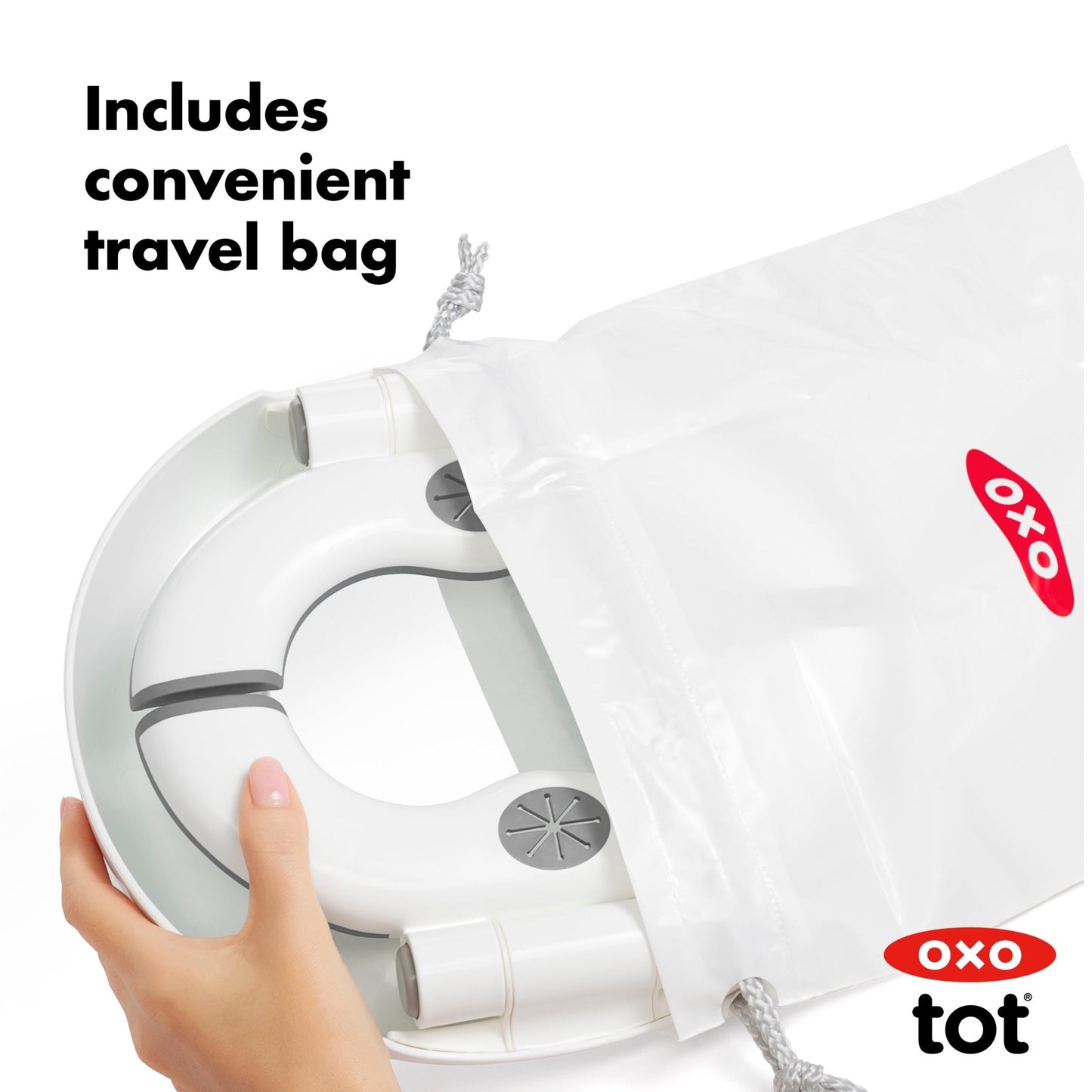 OXO TOT 2 IN 1 POTTY - GREY - Bubs Universe