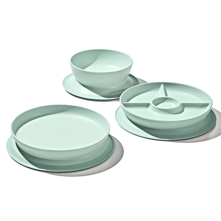 OXO TOT STICK & STAY SUCTION DIVIDED PLATE - Bubs Universe