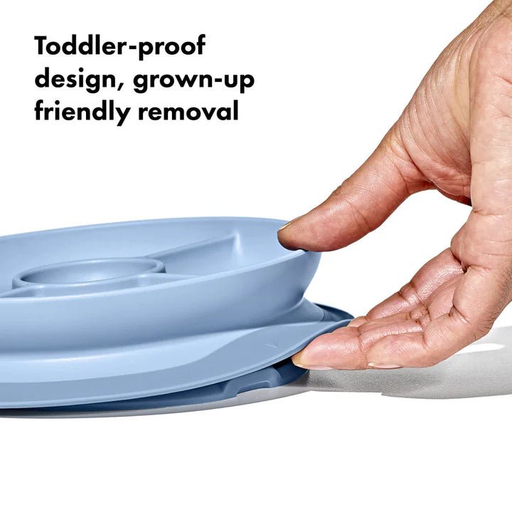 OXO TOT STICK & STAY SUCTION DIVIDED PLATE - Bubs Universe