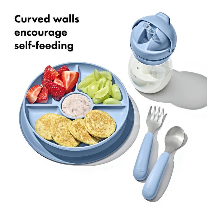 OXO TOT STICK & STAY SUCTION DIVIDED PLATE - Bubs Universe