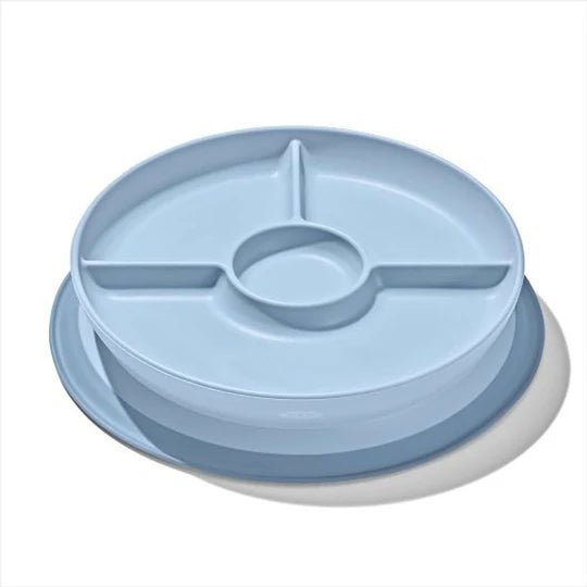 OXO TOT STICK & STAY SUCTION DIVIDED PLATE - Bubs Universe