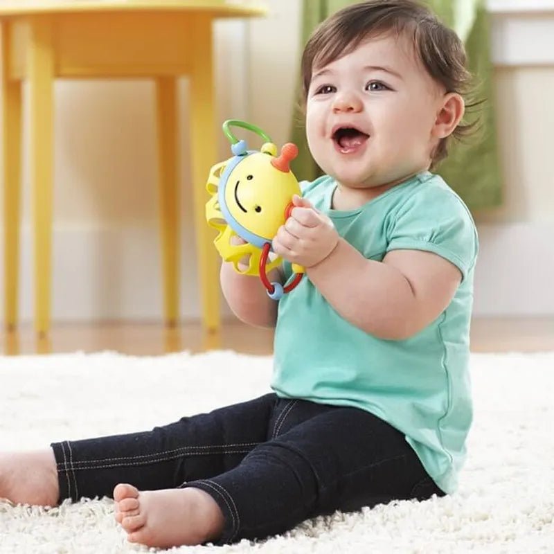 Skip Hop Explore & More Roll - Around Rattles - Bee - Bubs Universe