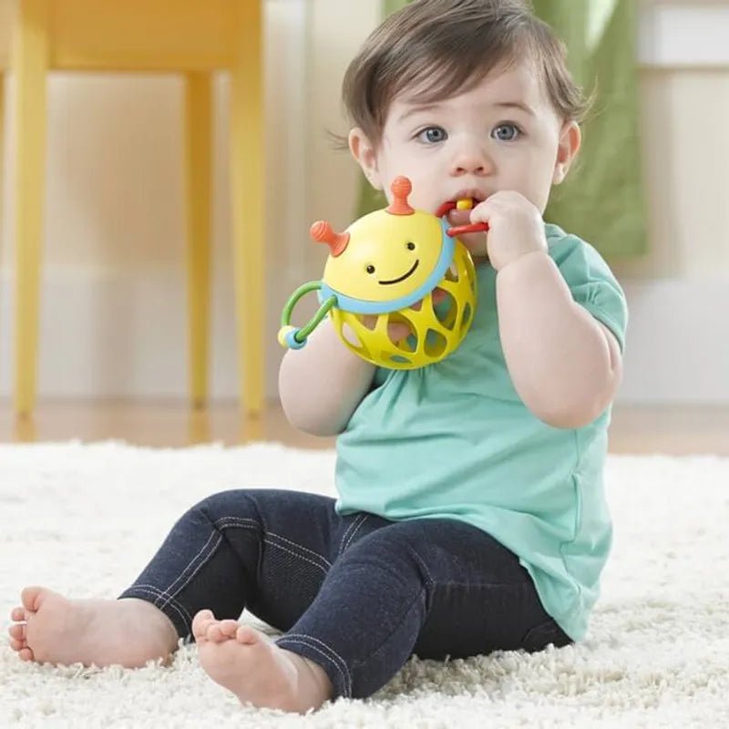Skip Hop Explore & More Roll - Around Rattles - Bee - Bubs Universe