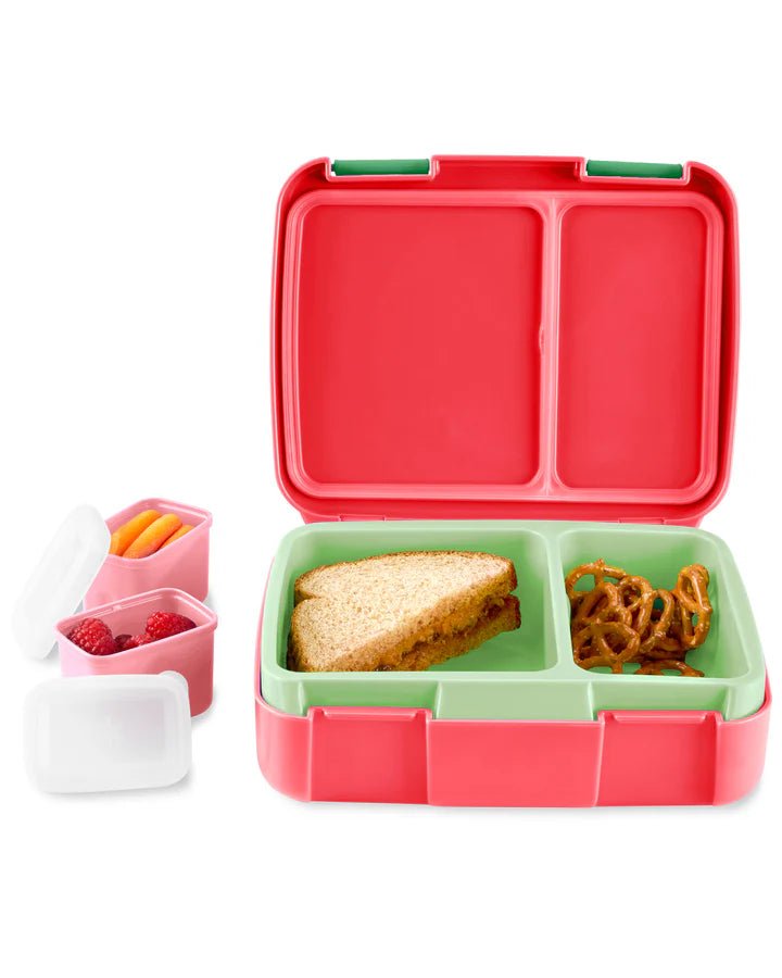 SKIP HOP SPARK STYLE BENTO LUNCH BOX - STRAWBERRY - Bubs Universe