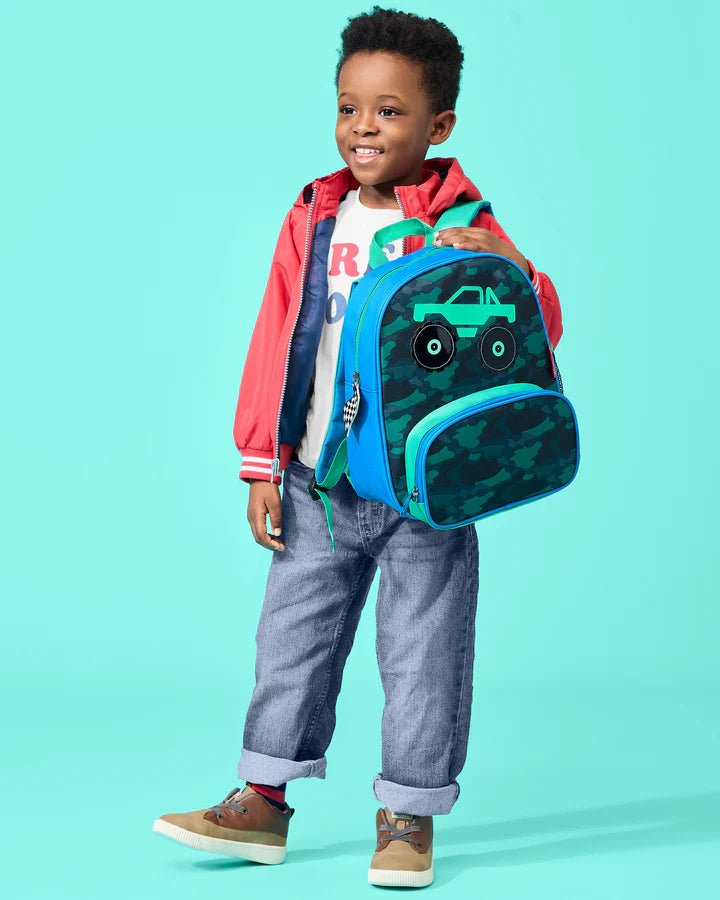 Skip Hop Spark Style Little Kid Backpack - Truck - Bubs Universe