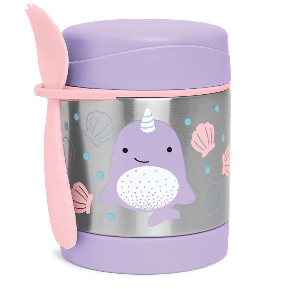 Skip Hop Zoo Insulated Food Jar - Narwhale - Bubs Universe