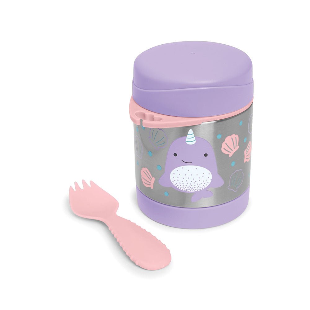 Skip Hop Zoo Insulated Food Jar - Narwhale - Bubs Universe