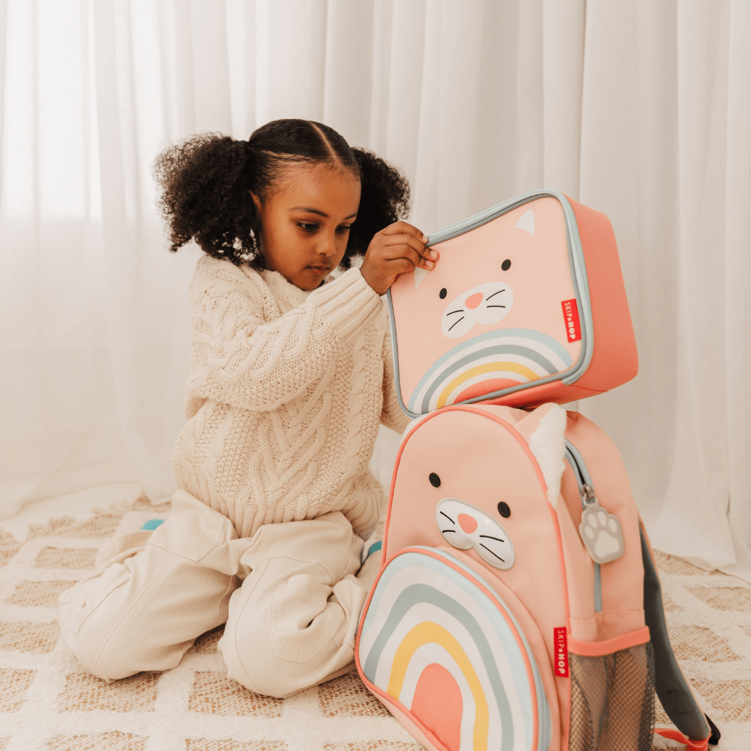 SKIP HOP ZOO LITTLE KID BACKPACK - CAT - Bubs Universe