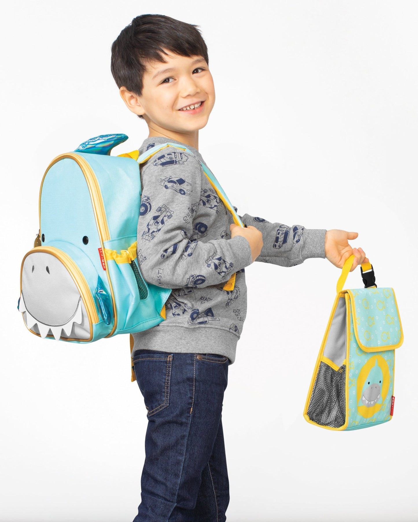 SKIP HOP ZOO LITTLE KID BACKPACK - SHARK - Bubs Universe