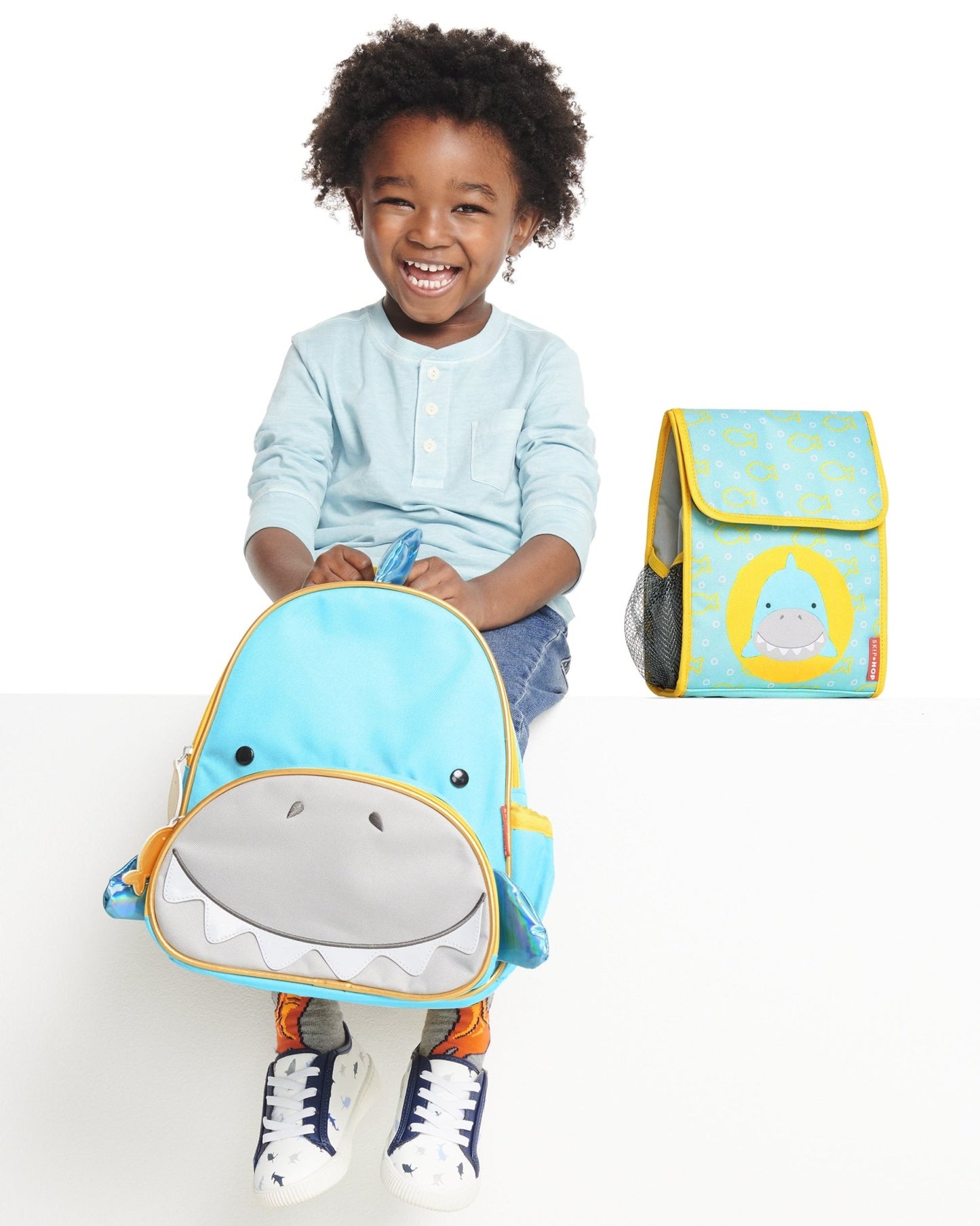SKIP HOP ZOO LITTLE KID BACKPACK - SHARK - Bubs Universe