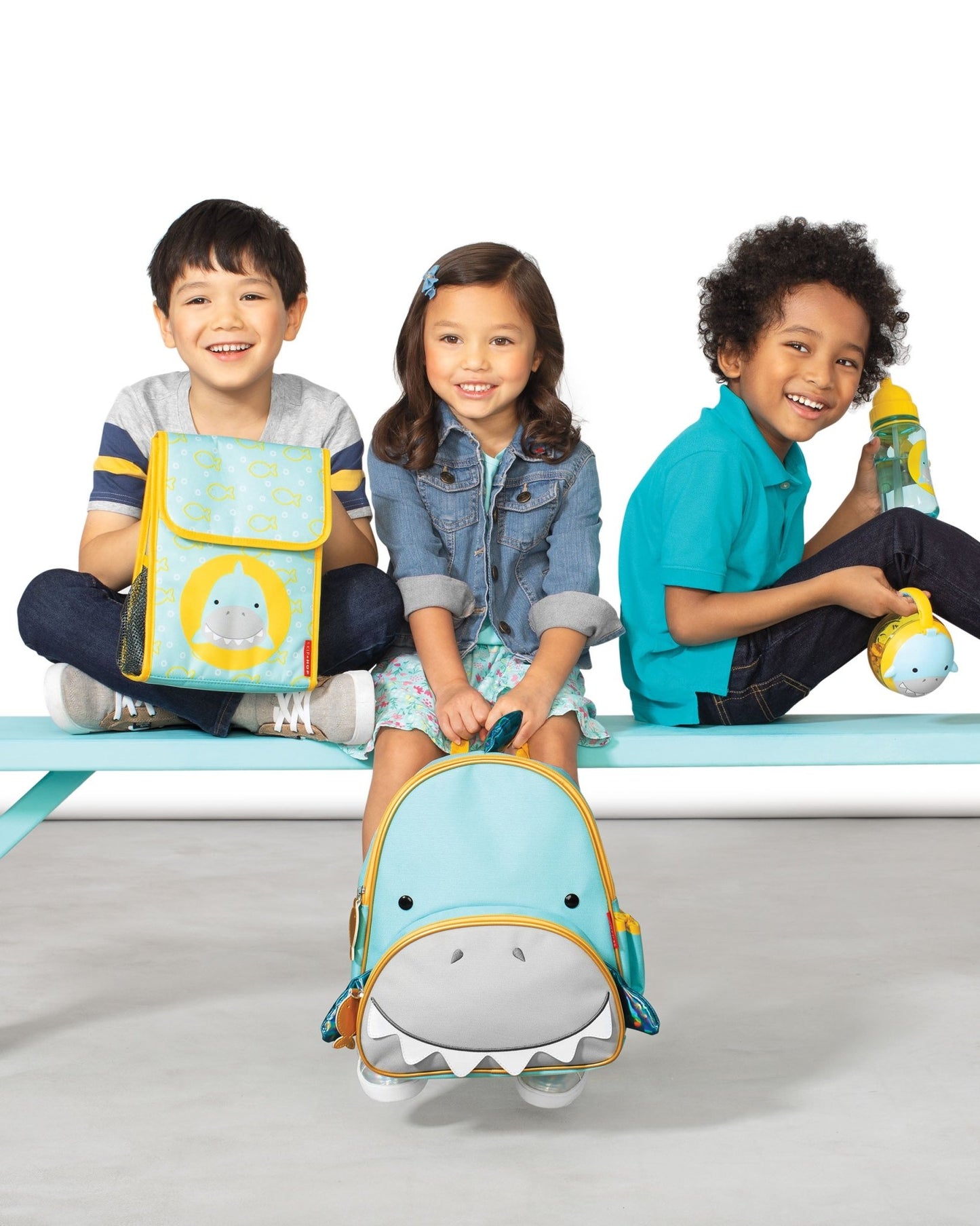 SKIP HOP ZOO LITTLE KID BACKPACK - SHARK - Bubs Universe