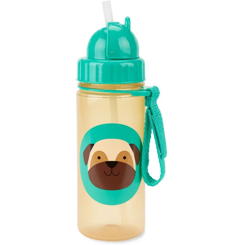 Skip Hop Zoo Straw Bottle with Shoulder Strap - Bubs Universe