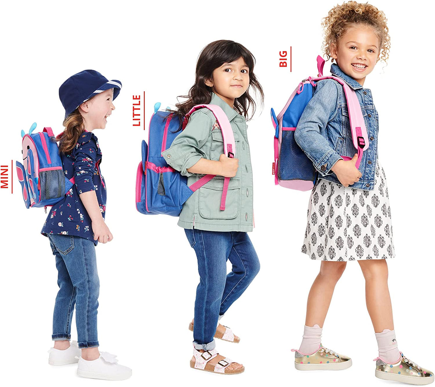 SKIP HOP ZOO LITTLE KID BACKPACK - BUTTERFLY