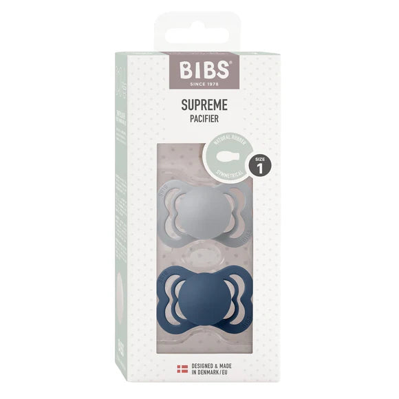 BIBS Supreme, Latex S1 - Cloud/Steel Blue - (2pk)