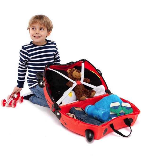 Trunki Children's Ride - On Suitcase Lady Bird - Bubs Universe
