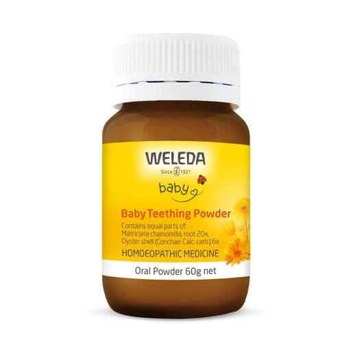 Weleda Baby Teething Powder 60g - Bubs Universe