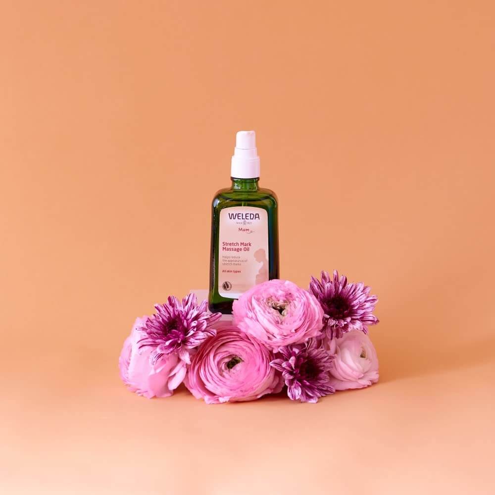 WELEDA Stretch Mark Massage Oil, 100ml - Bubs Universe