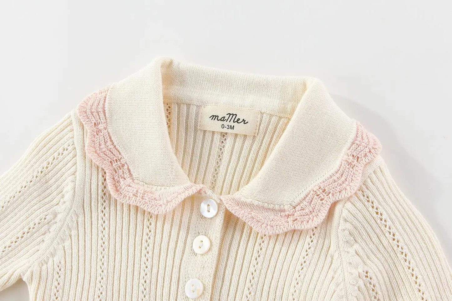 Ma Mer Stella Romper Cream