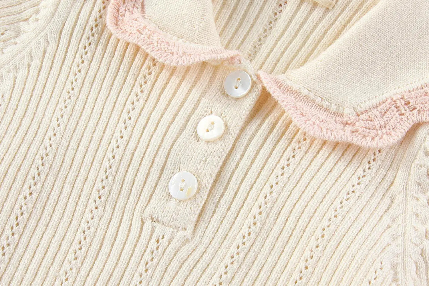 Ma Mer Stella Romper Cream