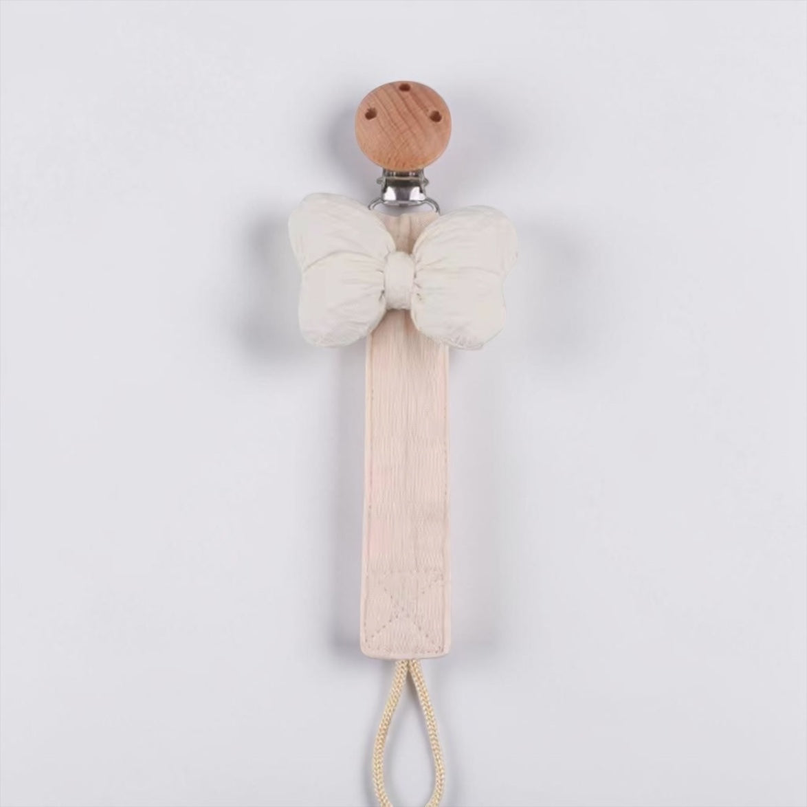 👉 Giggle Bubs, Luxe, Bow Dummy Clip