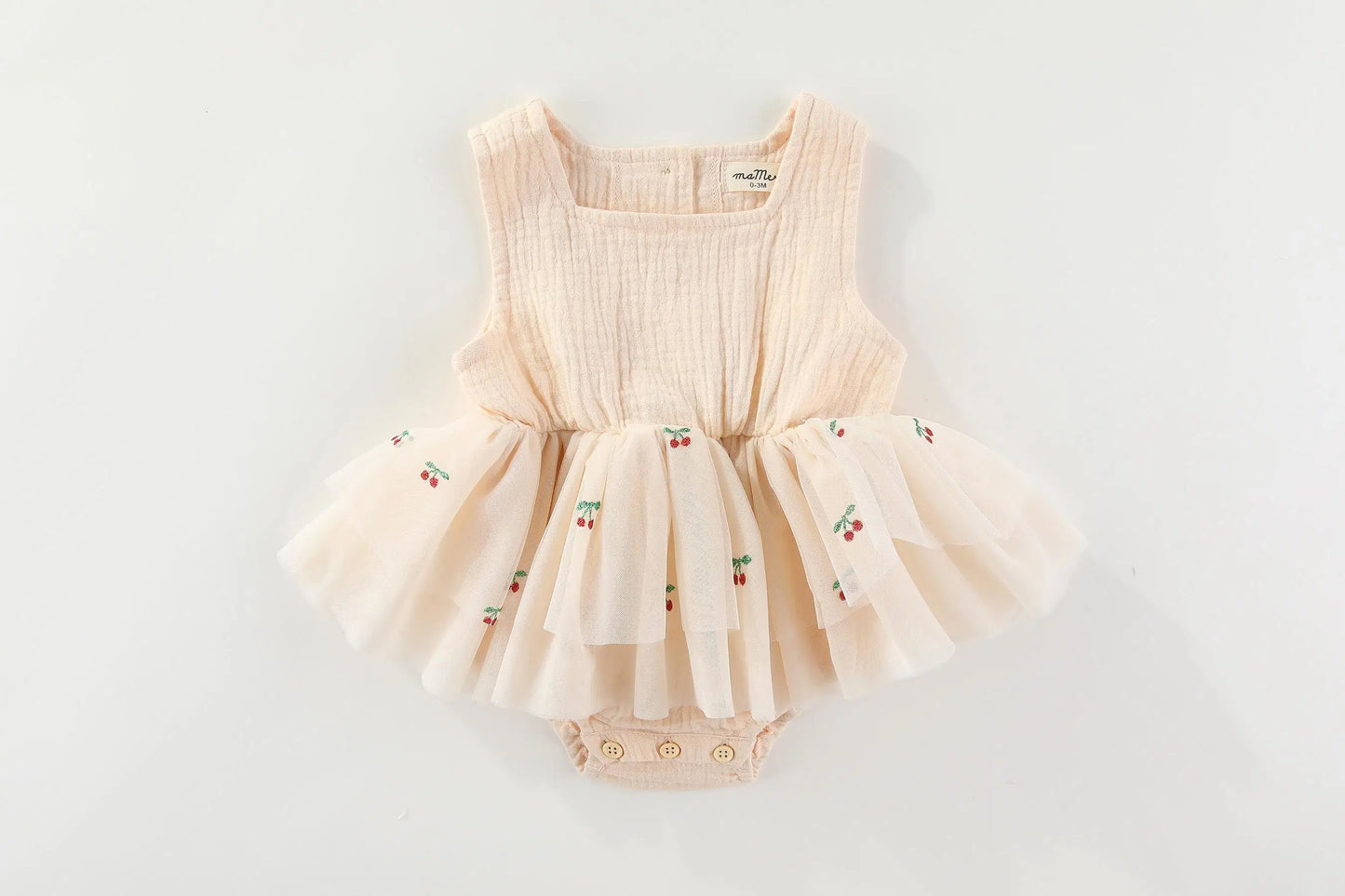Ma Mer Little Cherries Sienna Tutu Romper