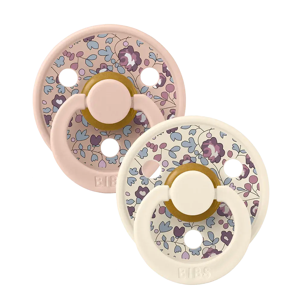 BIBS Liberty Colour S2 Eloise Blush 2pk