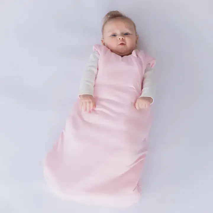 zoe sage baby sleeping bag twilight pink