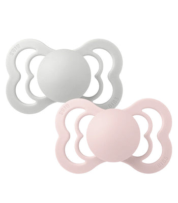 BIBS Supreme, Silicone S1 - Blossom/Haze - (2pk)