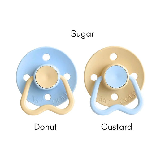 CMC Hold Me Dummies Varicoloured Twin Pack - VENTED TEAT S2 (6-12m) "More Colors"