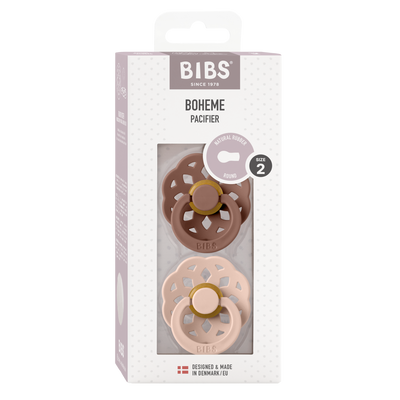 BIBS Boheme, S1 - Woodchuck/Blush - (2pk)