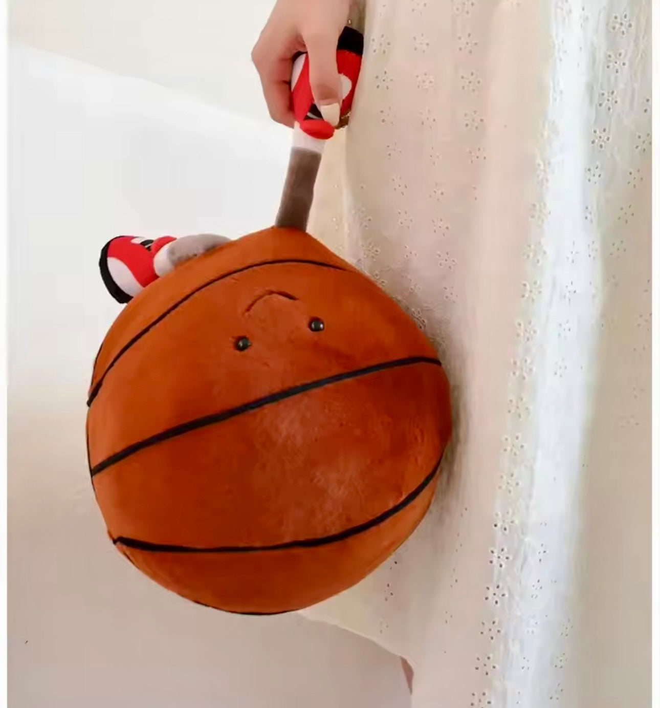 Giggle Bubs,™ Baby Sporty Snuggle Plush – Soccer or Basketball
