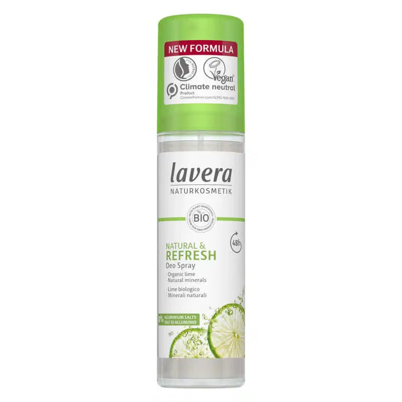 Natural Deodorant Spray – Lavera 75ml - Bubs Universe AU