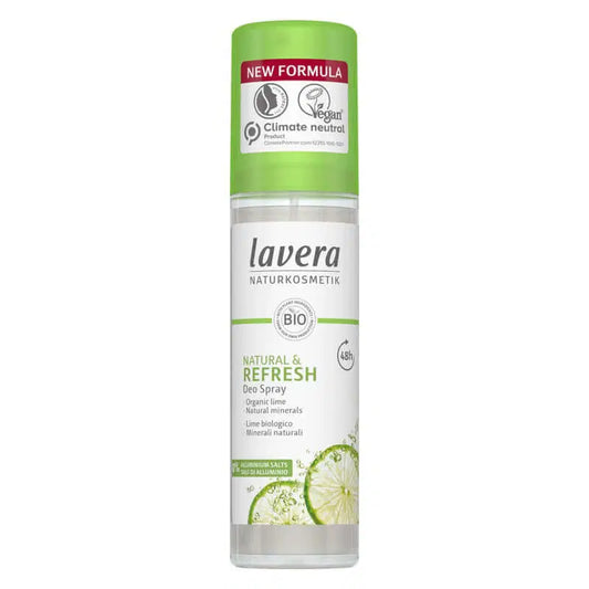Natural Deodorant Spray – Lavera 75ml - Bubs Universe AU