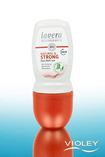 Lavera Deodorant Roll On - Natural & Strong 50ml