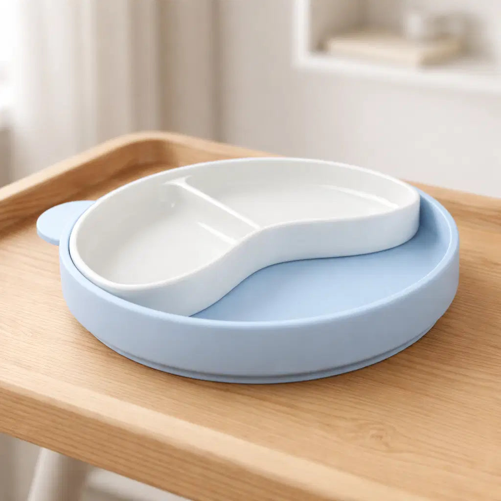 Giggle Bubs,Toddler Grow-With-Me Feeding Set