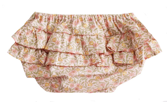 ALIMROSE, Ruffle Nappy Cover Blossom Lily Pink SMALL (0_6 Months)