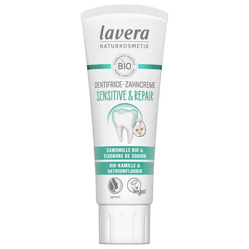 Natural Sensitive Toothpaste - Lavera Repair 75ml - AU