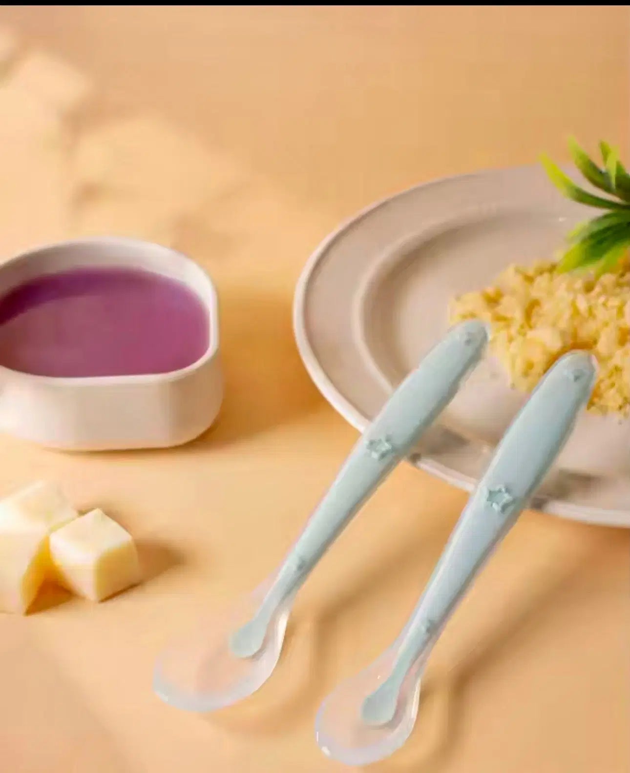 Giggle Bubs, Silicone Spoon Set