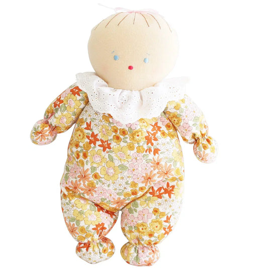 ALIMROSE, Asleep Awake Baby Doll 24cm Sweet Marigold