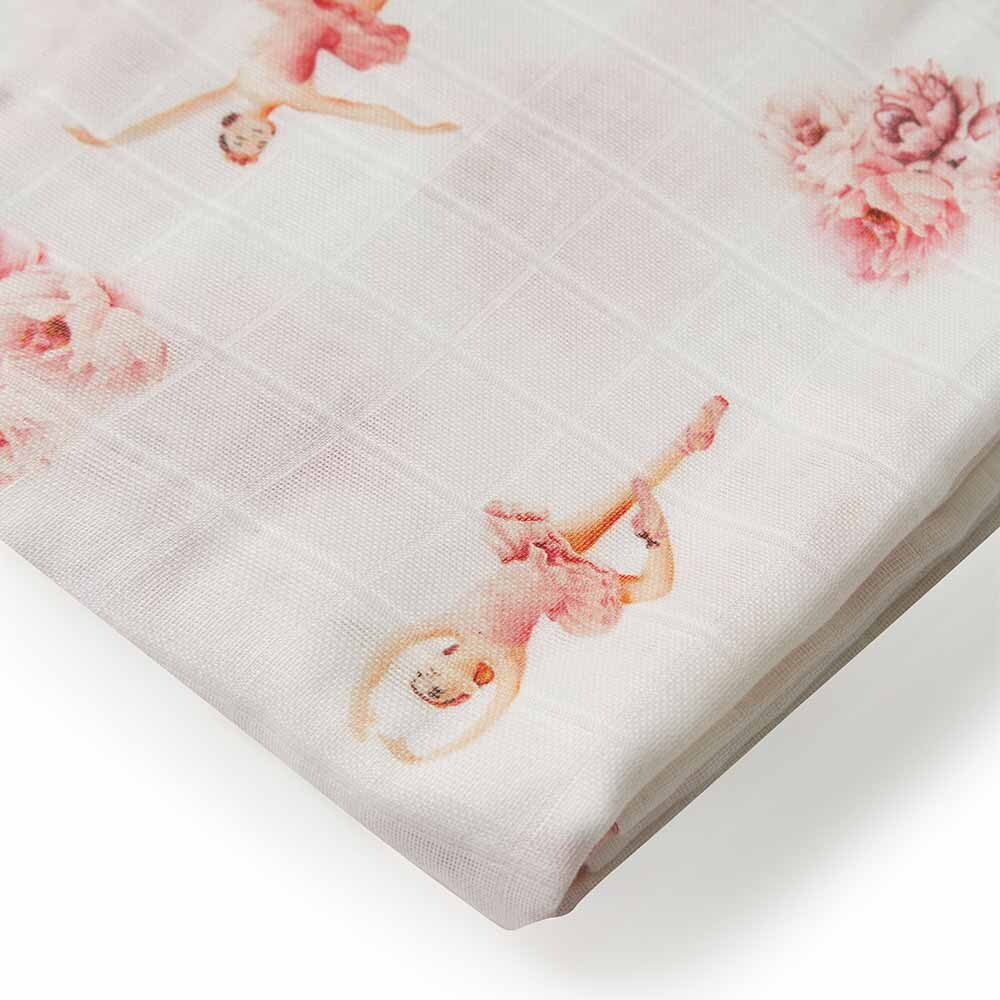 Snuggle Hunny Ballerina Organic Muslin Wrap