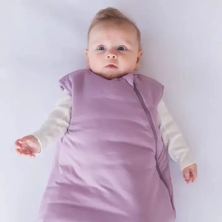 zoe sage baby sleeping bag taro purple