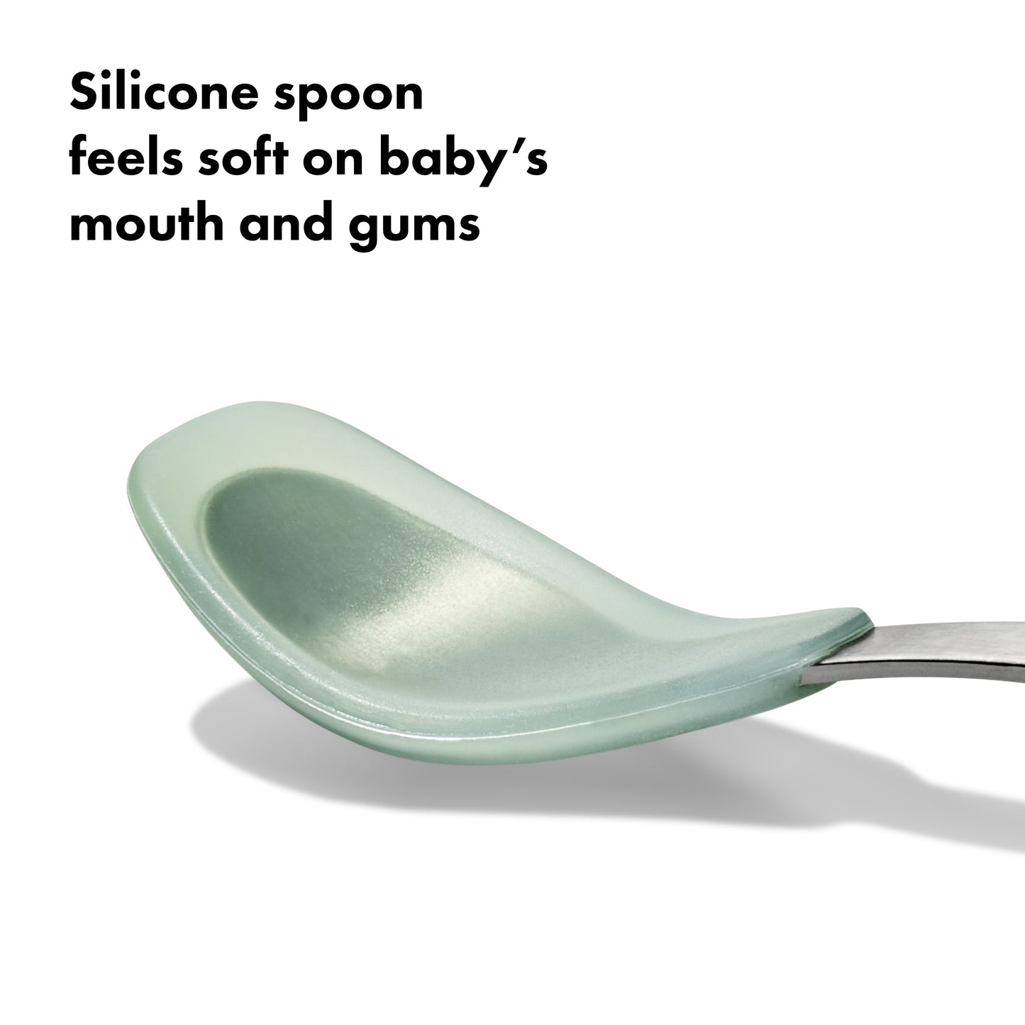 OXO TOT On-The-Go Feeding Spoon - Opal