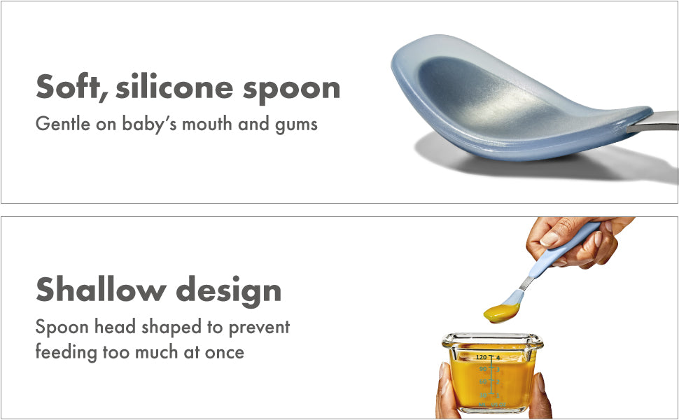 OXO TOX On-The-Go Feeding Spoon - Dusku