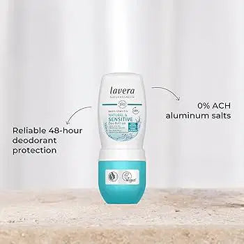 LAVERA Basis Sensitiv Deodorant Roll On - Natural & Sensitive 50ml