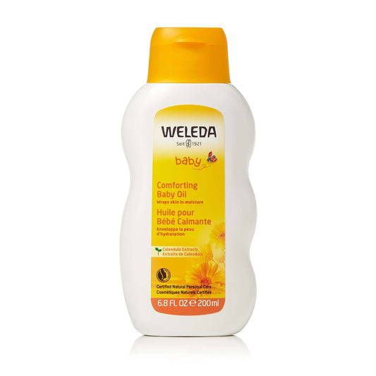 WELEDA Calendula Baby Oil Fragrance Free 200ml